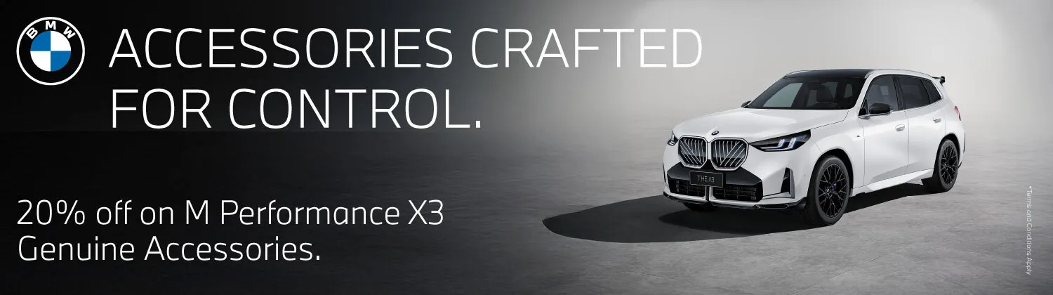 AAS BMW X3 ACCESSORIES Banners EN 1500 X420