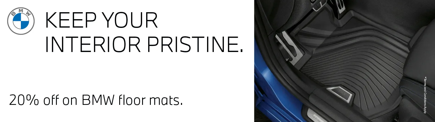 BMW Floor Mat Banners EN 1500 X420