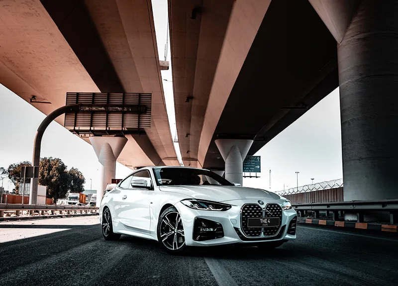 BMW 4 Series 2021 White Gallery 4